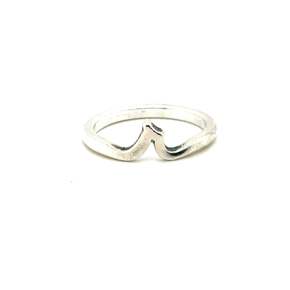 James Avery Letter R Initial Ring Sterling Silver 925 Size 7.5